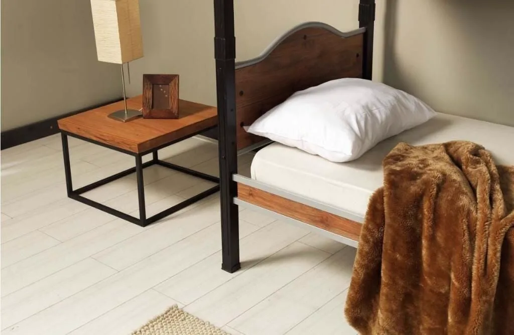 Inci Bunk Bed 90x200 ARM006 Black + Walnut