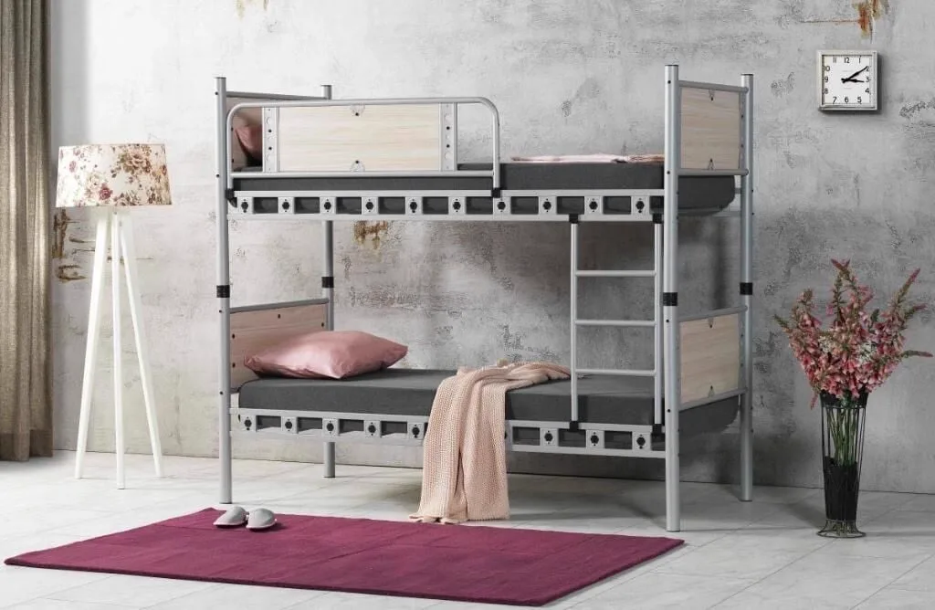 Elegan Bunk Bed 90x190 ARM017 White
