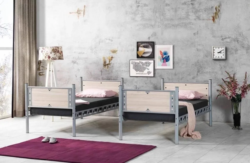 Elegan Bunk Bed 90x200 ARM018 White