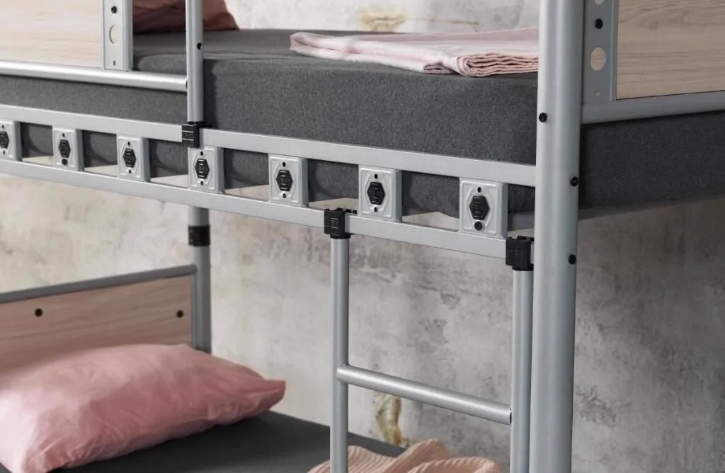 Elegan Bunk Bed 90x200 ARM018 White