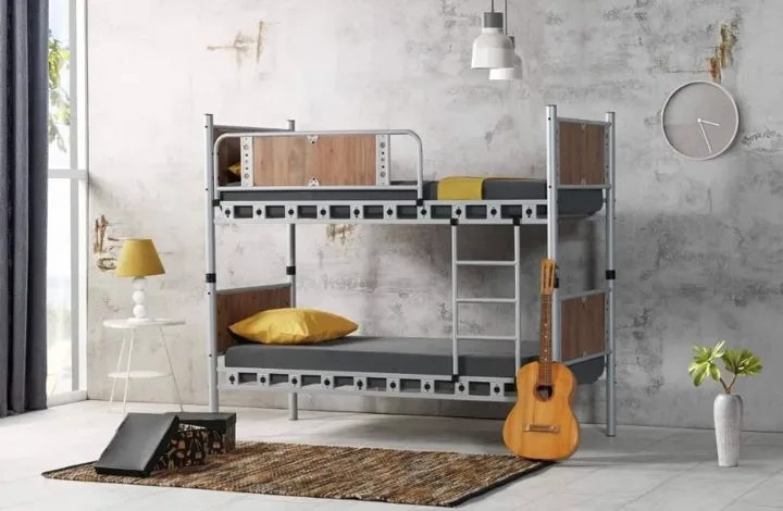 Elegan Bunk Bed 90x200 ARM018 Walnut