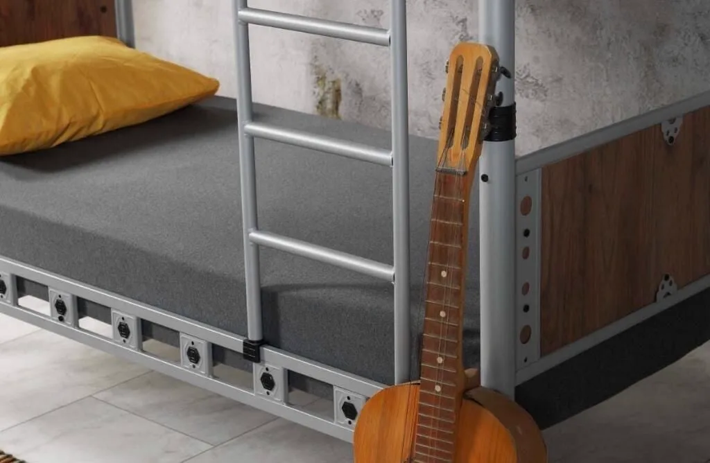 Elegan Bunk Bed 90x200 ARM018 Walnut