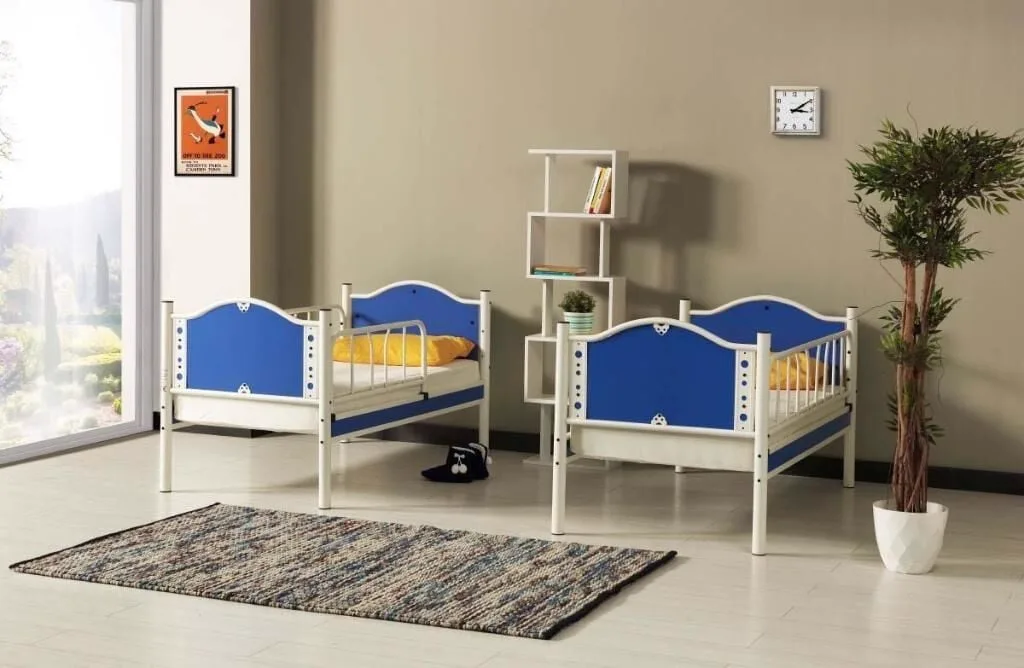 Baby Inci Bunk Bed 80x160 ARM025 Blue