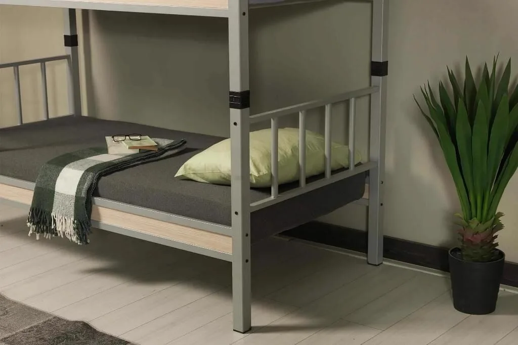 Yurt Metal Bunk Bed 90x190 ARM033 Grey