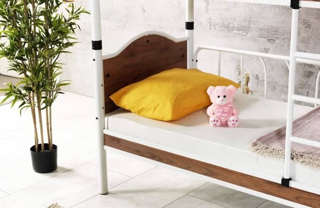 Baby Inci Bunk Bed 90x190 ARM023 Walnut