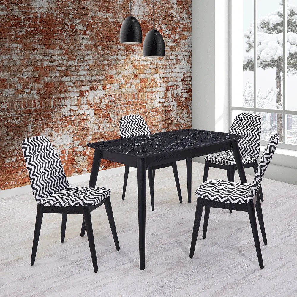 Vera Marble Table Set