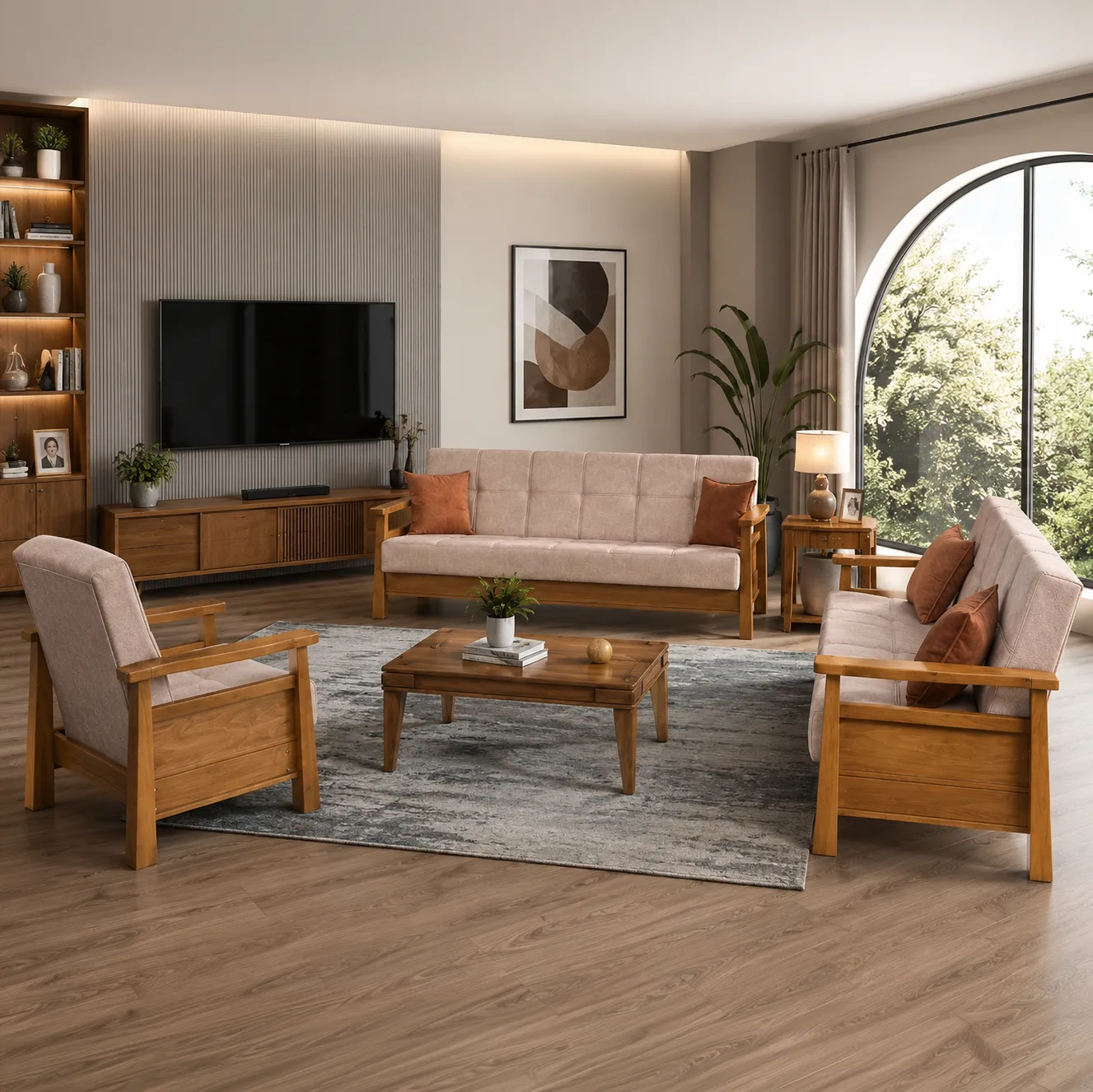 Cenova Scandinavian Sofa Set MDN102