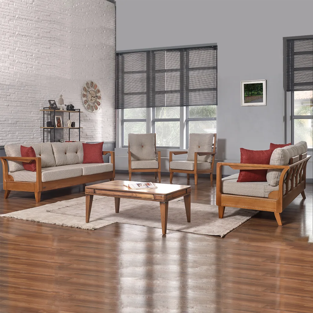 Flamingo Scandinavian Sofa Set MDN112