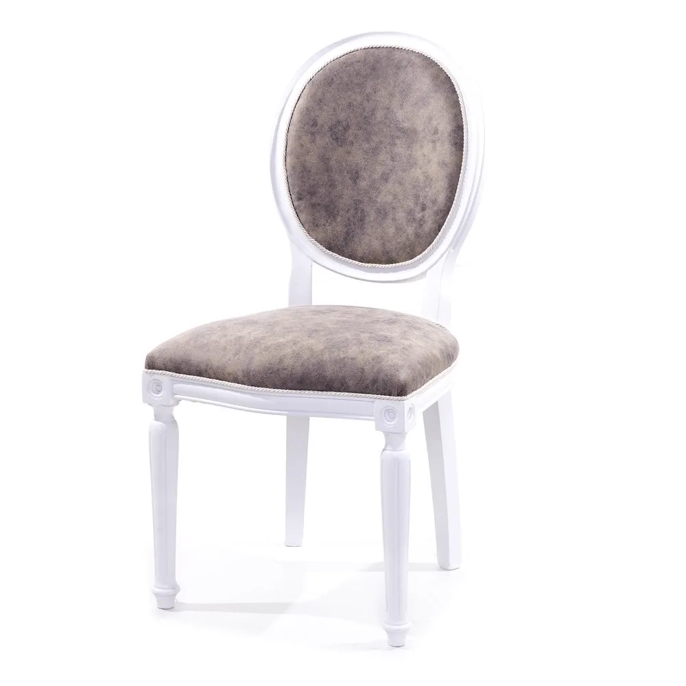 Oslo White Marble Table Set