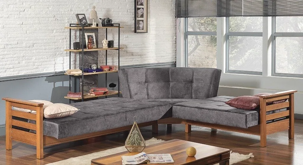 MD Royal Scandinavian Corner Sofa Set MDN104