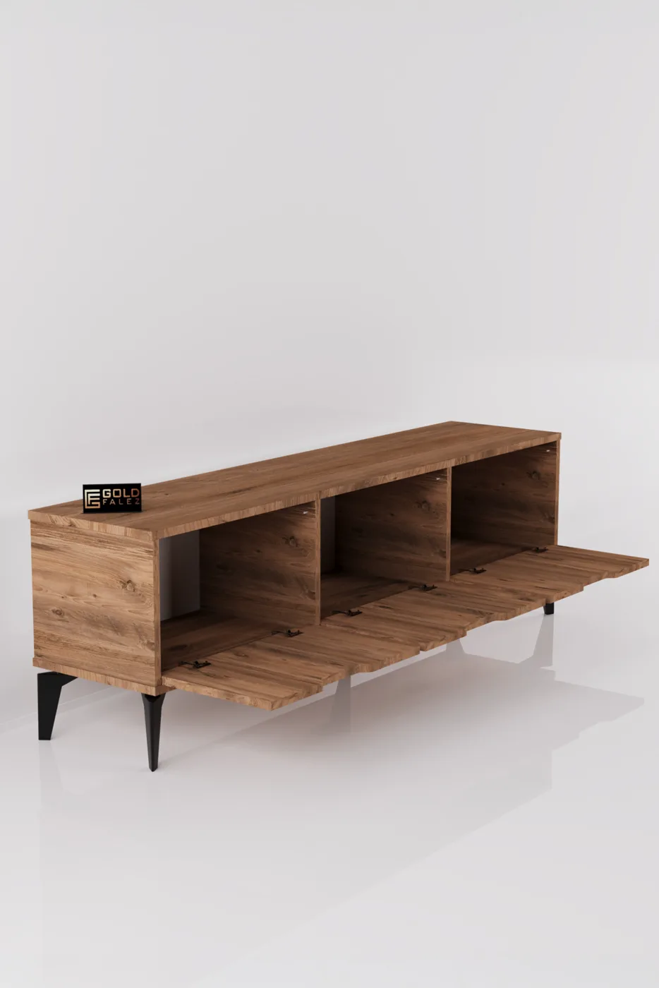 Royal Classic Melamine-faced chipboard TV Unit Brown