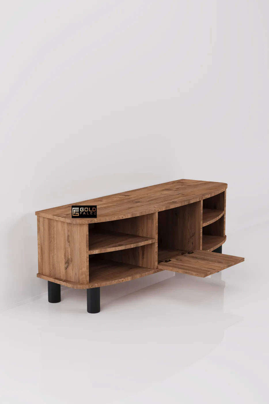 Vienna Modern Melamine-faced Chipboard TV Unit Multi-colour