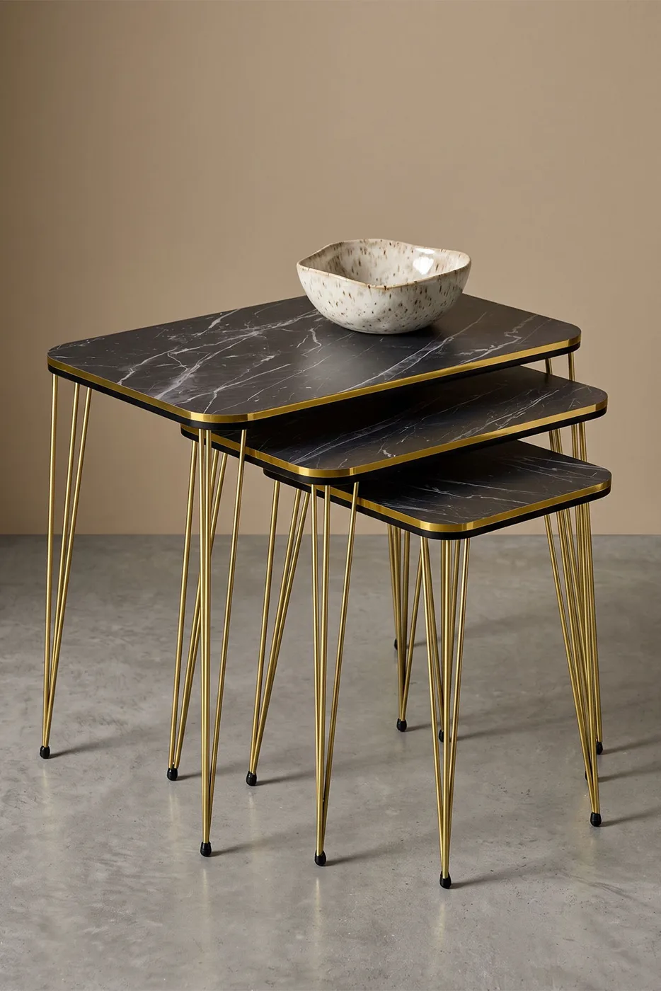 Nesting Table Kr Twin Gold Bendir Wire
