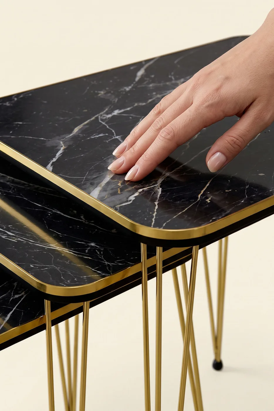 Nesting Table Kr Twin Gold Bendir Wire