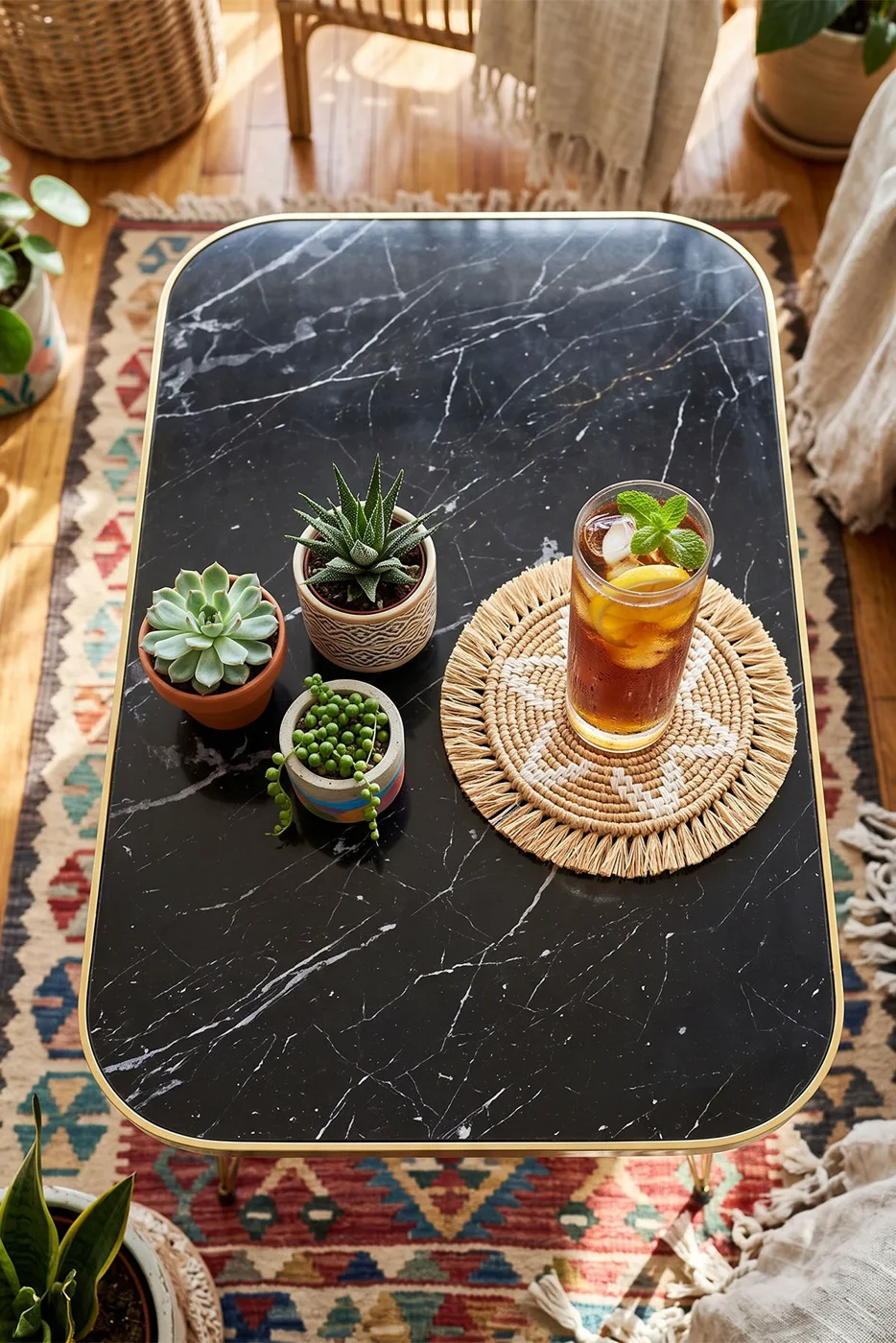 Coffee Table Kr Gold Bendir Wire