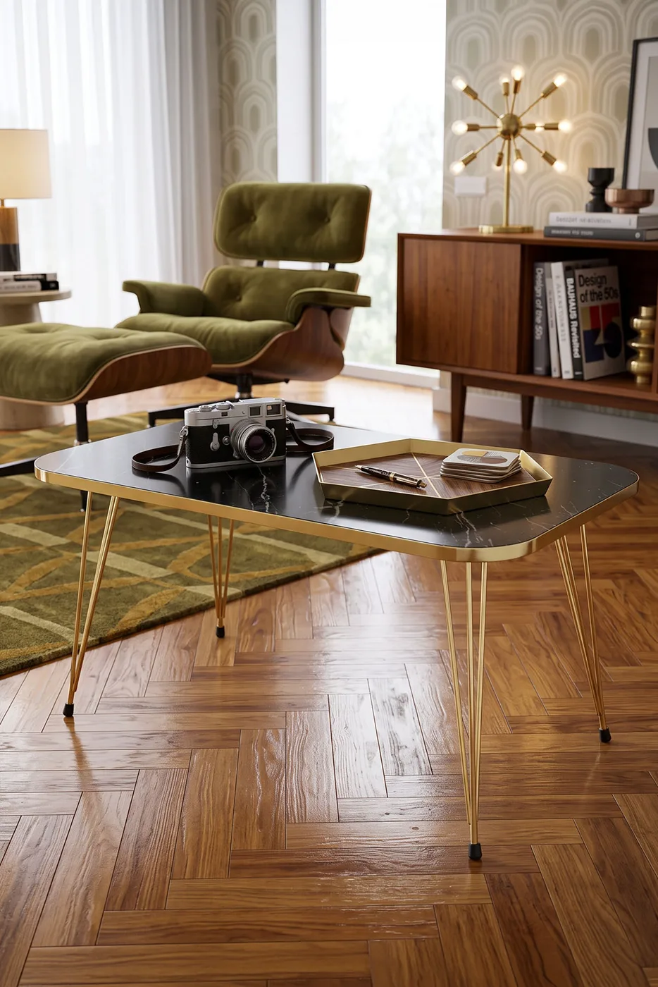 Coffee Table Kr Gold Bendir Wire