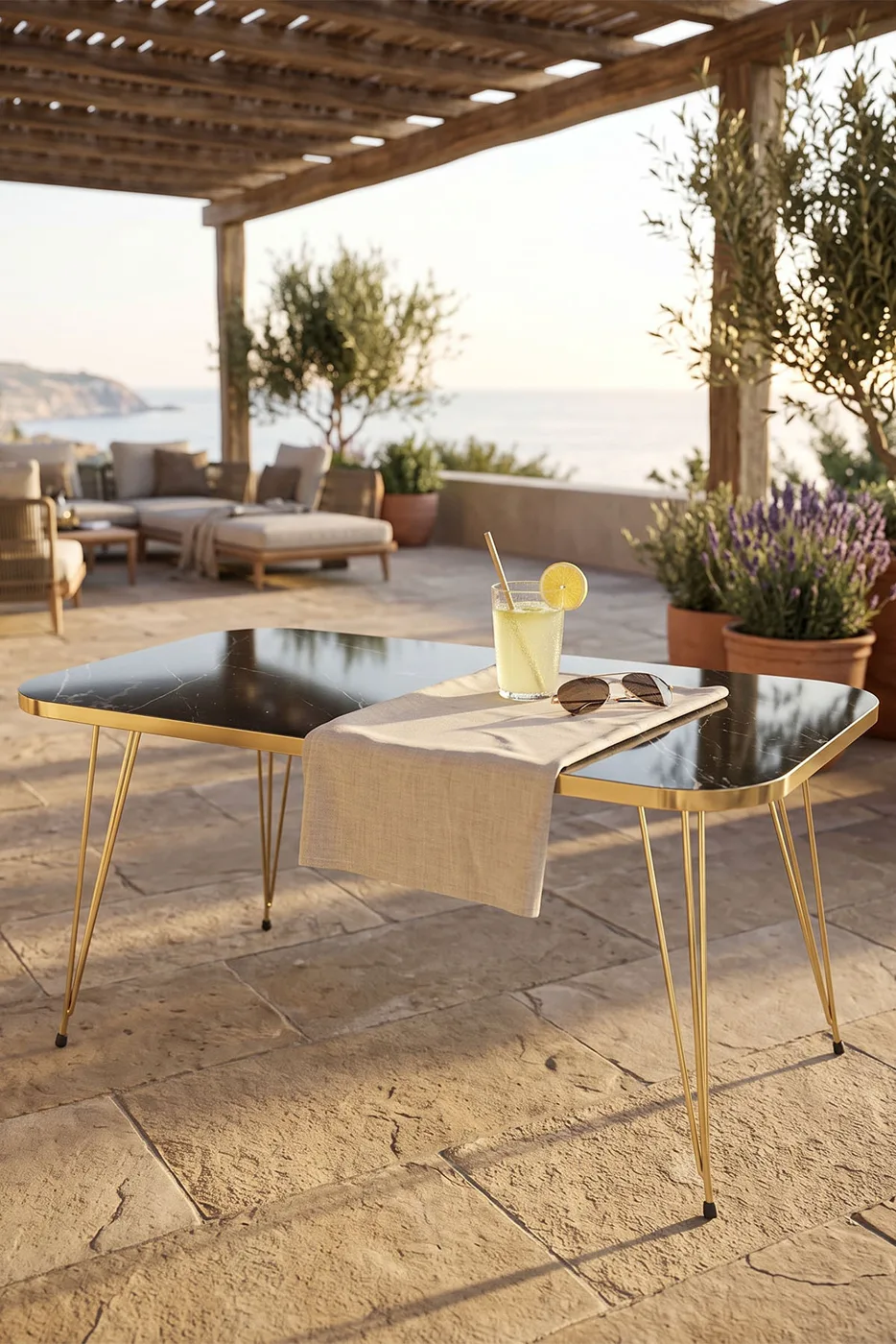 Coffee Table Kr Gold Bendir Wire