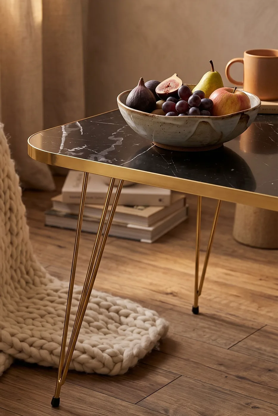 Coffee Table Kr Gold Bendir Wire